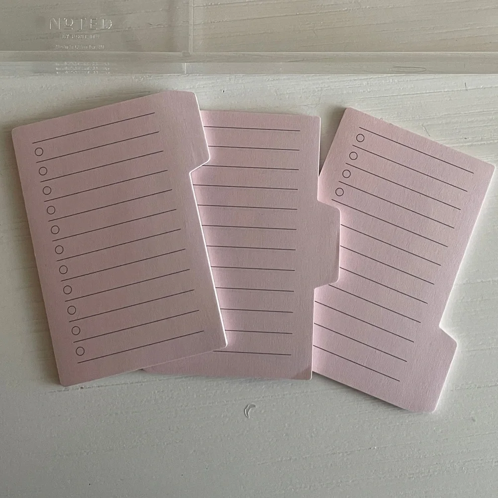 Noted by Post-it Pink Tab Sticky Notes | 3 Pads
